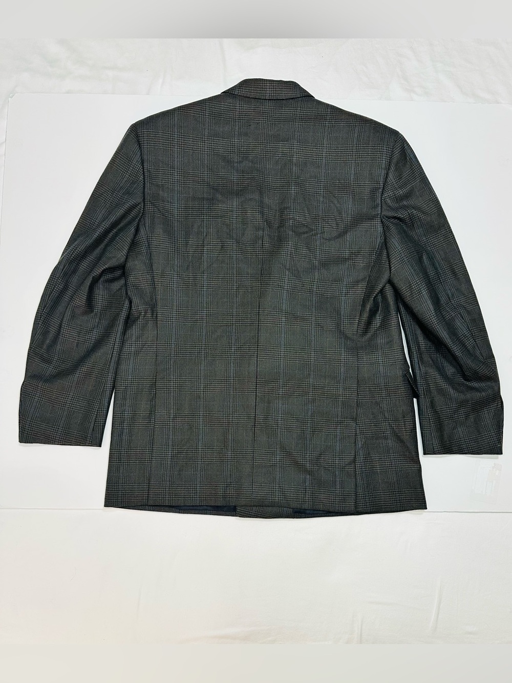 SALVATORE FERRAGAMO VINTAGE DOUBLE BREASTED VIRGIN WOOL BLAZER ITALY 54 US 44 - Picture 3 of 16